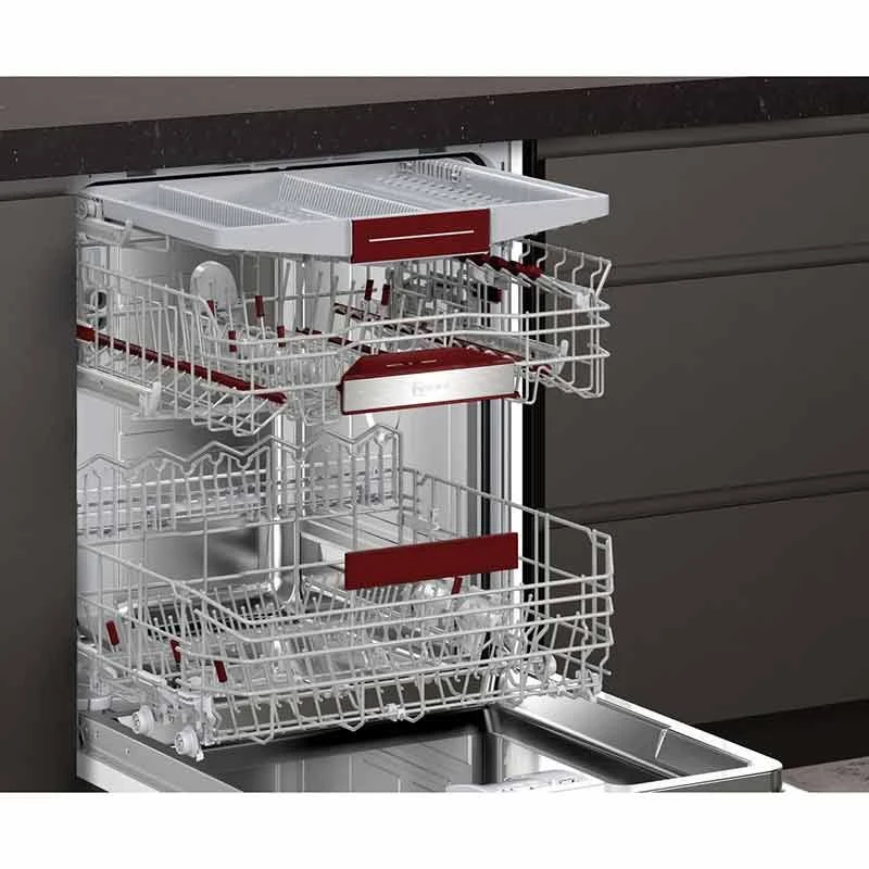 Neff N50 S155HCX27G Built-In F/I 60cm 14 Place Standard Dishwasher With Home Connect - Black 6 Neff N50 S155HCX27G Built-In F/I 60cm 14 Place Standard Dishwasher With Home Connect - Black - Image 4