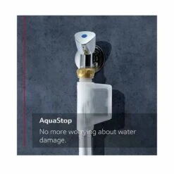 Neff N50 S155HCX27G Built-In F/I 60cm 14 Place Standard Dishwasher With Home Connect - Black 20 Neff N50 S155HCX27G Built-In F/I 60cm 14 Place Standard Dishwasher With Home Connect - Black -Home Kitchen neff n50s155hcx27g water stop feature front view