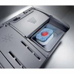 Neff N50 S155HVX15G Built-In F/I 60cm 13 Place Standard Dishwasher With Home Connect - White -Home Kitchen neff n50s155hvx15g detergent units close up view