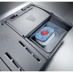 Neff N70 S187ECX23G Built-In F/I 14 Place Dishwasher With Home Connect- Black -Home Kitchen neff n50s875hkx20g detergent units close up view 1