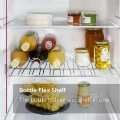 Neff N70 KI2823FF0G Built-In Tall Fridge With Ice Box -Home Kitchen neff n70ki2823ff0g bottle flex shelf illustration