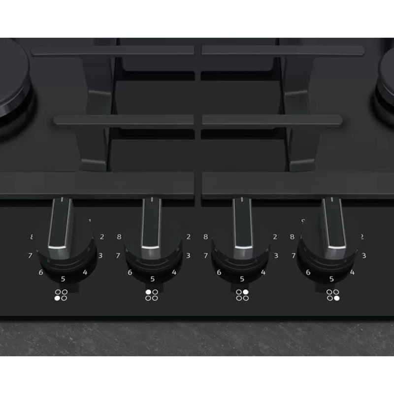 Neff N70 T26CS49S0 60cm Gas Hob - Black Glass 8 Neff N70 T26CS49S0 60cm Gas Hob - Black Glass - Image 6