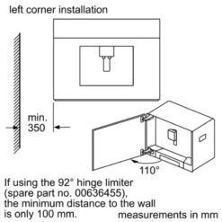 Neff N90 C17KS61H0 2.4L Coffee Machine - Black -Home Kitchen neff n90c17ks61h0 corner installation guide