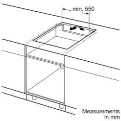 Neff N70 T56FD50X0 60cm Flex Induction Hob - Black - T56FD50X0 -Home Kitchen neff t56fd50x0 3