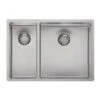 Reginox New Jersey 1.5 Bowl Integrated Sink - NEW JERSEY 18X37+34X37 -Home Kitchen newjersey18x37 34x37