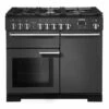 Rangemaster Professional Deluxe 100 Dual Fuel Cooker - Slate - PDL100DFFSL/C -Home Kitchen p d pdl100dffslc