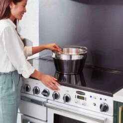 Rangemaster Professional Deluxe 90 Induction Cooker - Cream - PDL90EICR/C -Home Kitchen p d pdl90eicrc 2