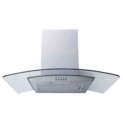 Prima Curved Chimney Hood Extension - Stainless Steel - PRCGH801