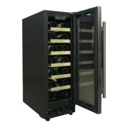 Prima 300mm Wine Cooler - Black - PRWC404