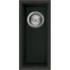 Reginox QUADRA 50 Elleci Granite 1 Bowl Kitchen Sink - Metaltek Black - QUADRA 50 B 1 Reginox QUADRA 50 Elleci Granite 1 Bowl Kitchen Sink - Metaltek Black - QUADRA 50 B -Home Kitchen quadra50b