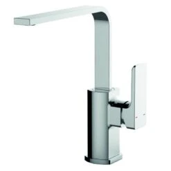 RAK Ceramics Lisbon Side Lever Kitchen Sink Mixer - Silver - RAKKIT016
