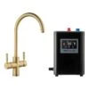 Rangemaster GEO Intense 4 In 1 Tap And Boiler - Brushed Brass - GEO4TIDBB/ 2 Rangemaster GEO Intense 4 In 1 Tap And Boiler - Brushed Brass - GEO4TIDBB/ -Home Kitchen r a rangemaster geo4tidbb
