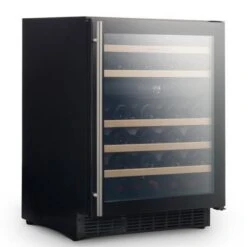 Rangemaster 60CM Dual Zone Wine Cooler - Black - RDZ6046BL/ -Home Kitchen r d rdz6046bl 4