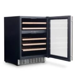 Rangemaster 60CM Dual Zone Wine Cooler - Stainless Steel - RDZ6046SS/ -Home Kitchen r d rdz6046ss 3