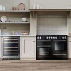 Rangemaster 60CM Dual Zone Wine Cooler - Stainless Steel - RDZ6046SS/ -Home Kitchen r d rdz6046ss 5