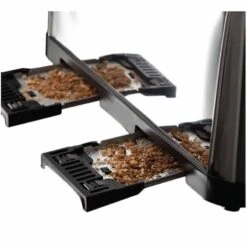 Russell Hobbs Futura 4 Slice Toaster - Stainless Steel - 18790 -Home Kitchen r u russell hobbs futura 18790 3