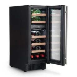 Rangemaster 30CM Dual Zone Wine Cooler - Black - RWC3018BL/ -Home Kitchen r w rwc3018bl 3