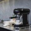 Smeg Retro Style Espresso Coffee Machine - Black - ECF01BLUK -Home Kitchen s m smeg coffee machine ecf01bluk