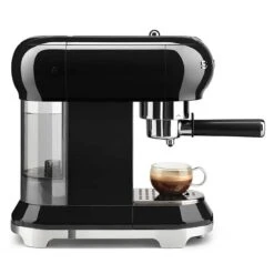 Smeg Retro Style Espresso Coffee Machine - Black - ECF01BLUK 11 Smeg Retro Style Espresso Coffee Machine - Black - ECF01BLUK -Home Kitchen s m smeg coffee machine ecf01bluk 4