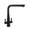 Rangemaster Conical Dual Lever Monobloc Kitchen Tap - Matt Black - TCO1MB/ -Home Kitchen t c tco1mb