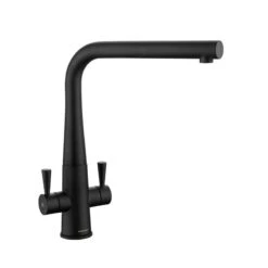 Rangemaster Conical Dual Lever Monobloc Kitchen Tap - Matt Black - TCO1MB/
