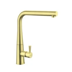 Rangemaster Conical Single Lever Monobloc Kitchen Tap - Brushed Brass - TCOSL1BB/