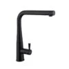 Rangemaster Conical Single Lever Monobloc Kitchen Tap - Matt Black - TCOSL1MB/ -Home Kitchen t c tcosl1mb