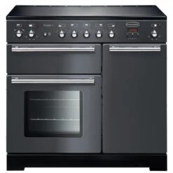 Rangemaster Toledo+ 90 CM Electric Induction Range Cooker - Slate - TOLP90EISL/C