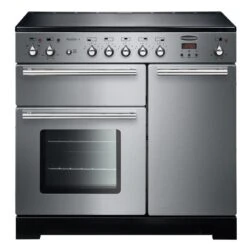 Rangemaster Toledo+ 90 CM Electric Induction Range Cooker - Stainless Steel - TOLP90EISS/C