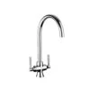 Rangemaster Cruciform Spa Dual Lever Filter Kitchen Tap - Chrome - TSA5CM/ -Home Kitchen tsa5cm