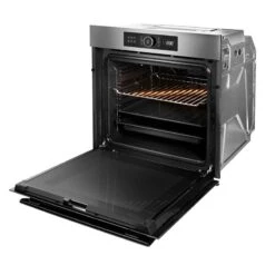 Whirlpool AKZ9 6270 IX BuiIt In Single Pyrolytic Oven - St/Steel -Home Kitchen whirlpool akz96270ix open front size view