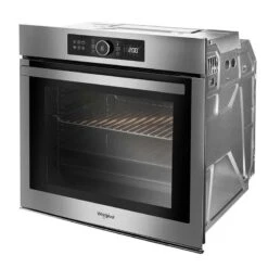 Whirlpool AKZ9 6270 IX BuiIt In Single Pyrolytic Oven - St/Steel -Home Kitchen whirlpool akz96270ix side view