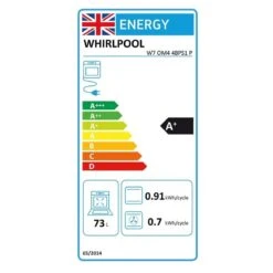 Whirlpool W7 OM4 4BPS1 P BuiIt In Single Pyrolytic Oven - Black & St/Steel -Home Kitchen whirlpool w7om44bps1 energy rating
