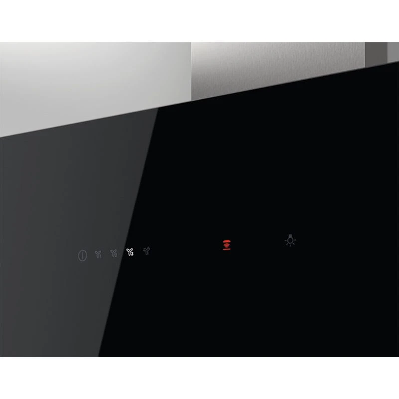 Zanussi ZFV919Y 90cm Angled Chimney Hood - Stainless Steel & Black Gloss 5 Zanussi ZFV919Y 90cm Angled Chimney Hood - Stainless Steel & Black Gloss - Image 3