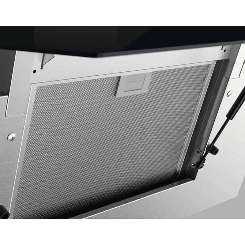 Zanussi ZFV919Y 90cm Angled Chimney Hood - Stainless Steel & Black Gloss 6 Zanussi ZFV919Y 90cm Angled Chimney Hood - Stainless Steel & Black Gloss - Image 4