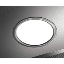 Zanussi ZHS92650XA 90cm Island Cooker Hood - Stainless Steel -Home Kitchen zanussi zhs92650xa white spot light close up view