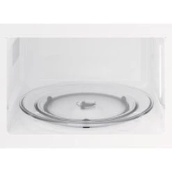 Zanussi ZMSN5SX Built-In Framed Microwave - Stainless Steel -Home Kitchen zanussi zmsn5sxbi glass base open front view 1