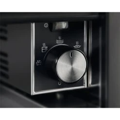 Zanussi ZWD141K 14cm Warming Drawer - Black -Home Kitchen zanussi zwd141k control knob close up view