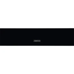 Zanussi ZWD141K 14cm Warming Drawer - Black -Home Kitchen zanussi zwd141k front warmer face view